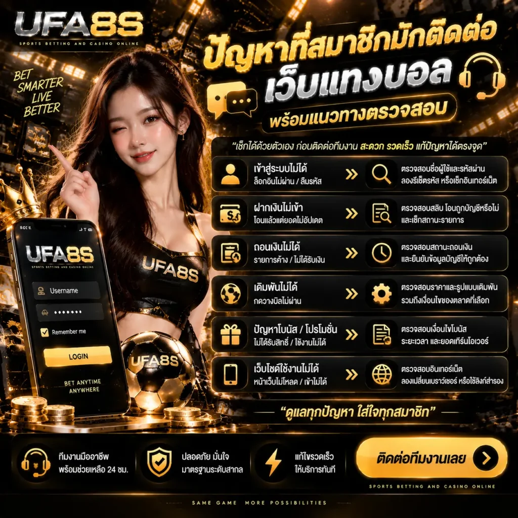 ติดต่อเรา เว็บแทงบอล
